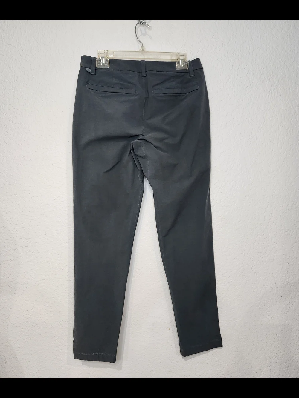 lululemon  Men's Charcoal Straight Chinos